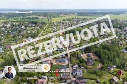 Parduodamas sklypas soduose Kauno r., Šlienavos k., Centrinė g.