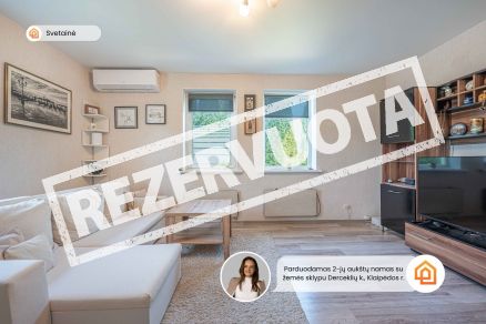 Parduodamas namas Klaipėdos rajone, Derceklių k., Laivų 1-oji g.- tvarkingas, 2 auk&scaron;tų namas