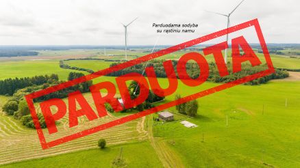 Parduodama nuošali sodyba-vienkiemis su 30 arų sklypu, Kelmės r. Ganyprovos k. 9