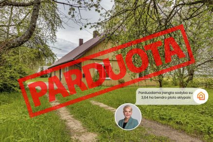 Parduodama unikali, pilnai įrengta sodyba su 3,64 bendro ploto sklypais Tel&scaron;ių r., Užminijų I k.