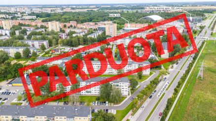 Parduodamas 1 kambario butas (su ilgu balkonu) Auk&scaron;tabalio g. 10, &Scaron;iauliuose.