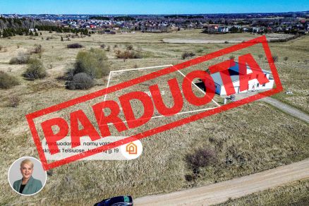 Parduodamas 20 arų namų valdos sklypas Tel&scaron;iuose, Judrėnų g. 19