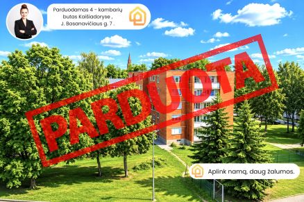 Parduodamas butas Kai&scaron;iadoryse, J. Basanavičiaus g. 7