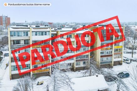 Parduodamas erdvus 1 kambario butas Radvili&scaron;kyje, J. Jaramino g.