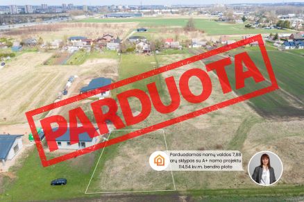 Parduodamas sklypas su namo projektu, naujų namų kvartale, &Scaron;iaulių r., Lieporių k., Sūduvių g. 30