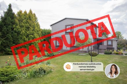 Parduodamas sublokuotas gyvenamasis namas V. Mykolaičio-Putino g., Mažeikiuose