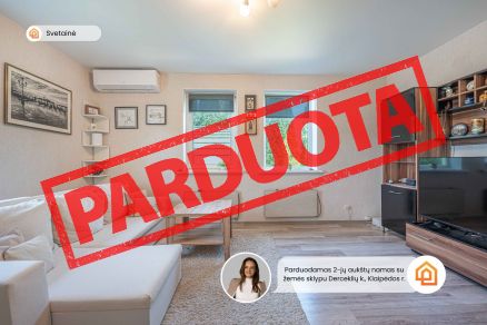 Parduodamas namas Klaipėdos rajone, Derceklių k., Laivų 1-oji g.- tvarkingas, 2 auk&scaron;tų namas