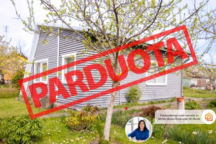 Parduodamas tvarkingas sodo namelis su žemės sklypu &Scaron;iauliuose, SB "Žibutė", Žibutės sodų 1-oji g. 29