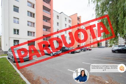Renovuotame name! Parduodamas tvarkingas 2 kambarių butas Ventoje, Žemaičių g. 31, Akmenės r.