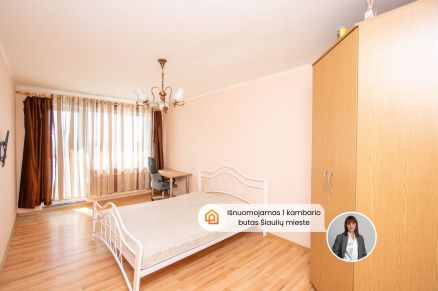 I&scaron;nuomojamas 1-no kambario butas K.Korsako g. 18, &Scaron;iaulių mieste.