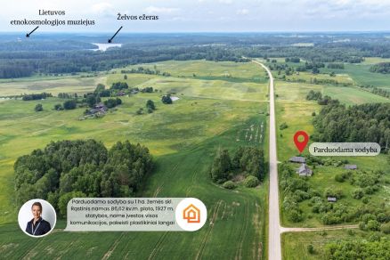 Parduodama autenti&scaron;ka sodyba gamtos apsuptyje Molėtų r., Gudelių k.