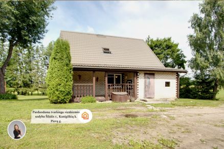 Parduodama tvarkinga vienkiemio sodyba &Scaron;ilalės r., Kunigi&scaron;kių k. Pievų g.
