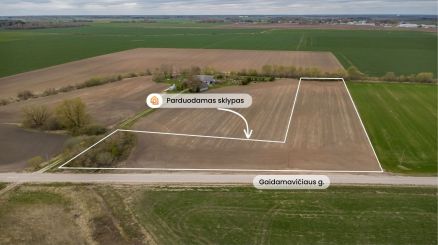 Parduodamas 1,0451 ha žemės ūkio paskirties sklypas Sereikių k., &Scaron;iaulių r.