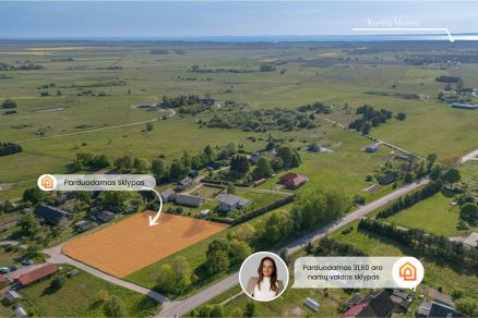 Parduodamas 31,60 a namų valdos sklypas Pangesų k., Klaipėdos r.sav., vos 20 minučių nuo Klaipėdos!