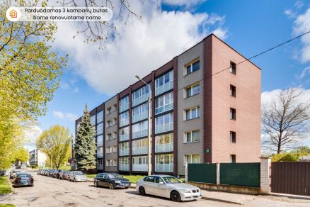 Parduodamas 3 kambarių butas centrinėje miesto dalyje Vytauto g. 42, Šiauliuose