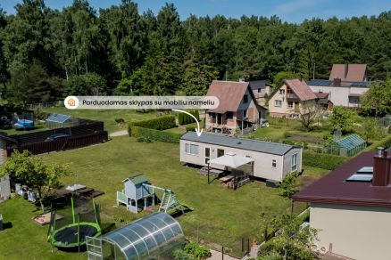 Parduodamas 6 arų sodo sklypas su įrengtu mobiliu nameliu &Scaron;iauliuose, Klevo Sodų 10-oji g. 10