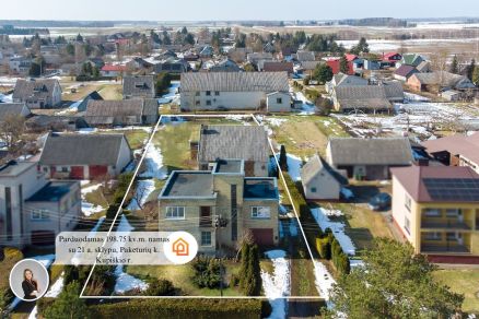 Parduodamas gyvenamas 198,75 kv.m. namas su 21 a. žemės sklypu, Paketurių km., Kupi&scaron;kio r.