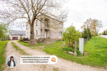Parduodamas gyvenamas namas Kelmės r., Kolainių k., Jaunimo g. 15