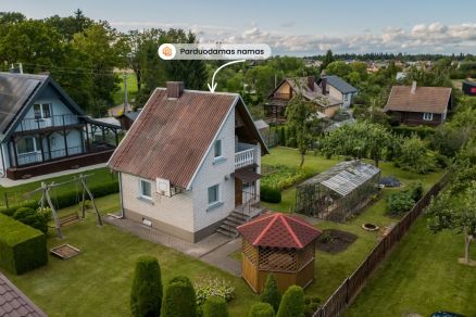 Parduodamas mūrinis sodo namas su 8,39 aro sklypu Gervėnų k., Bubių sen., &Scaron;iaulių r. &ndash; puiki vieta poilsiui gamtos apsuptyje!