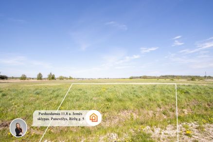 Parduodamas  namų valdos žemės sklypas Panevėžyje, Biržų g. 5