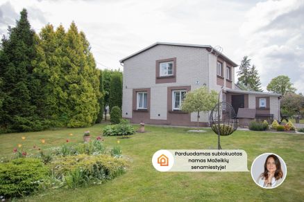 Parduodamas sublokuotas gyvenamasis namas V. Mykolaičio-Putino g., Mažeikiuose