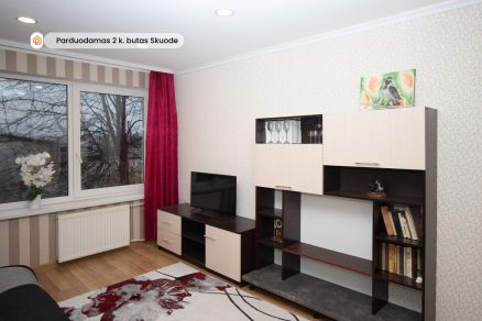 Parduodamas suremontuotas 2 kambarių butas Apuolės g., Skuode, Skuodo r.