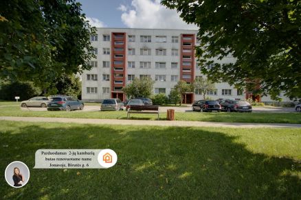 Parduodamas &scaron;viesus 2-jų kambarių butas renovuotame name Jonavoje, Birutės g. 6