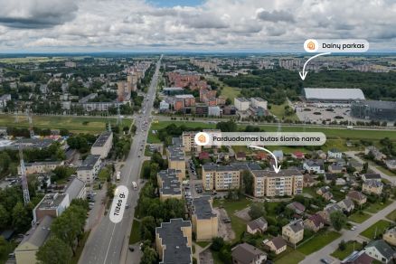 Parduodamas tvarkingas 1 kambario butas Tilžės g. 67B, &Scaron;iauliuose