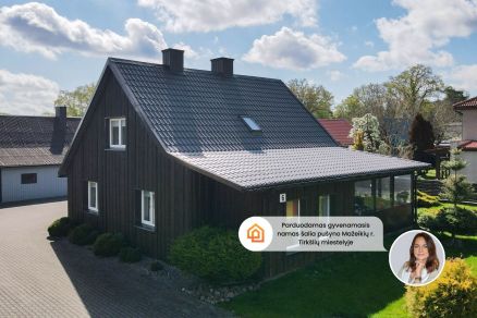 Parduodamas tvarkingas ir prižiūrėtas gyvenamasis namas Tirk&scaron;lių miestelyje, Klevų g., Mažeikių r.