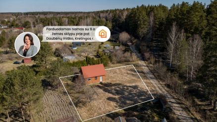 Parduodamas žemės sklypas su namuku Kretingos r., Daubėnų k., Mi&scaron;ko g. 76, &scaron;alia mi&scaron;ko, ramioje vietoje!