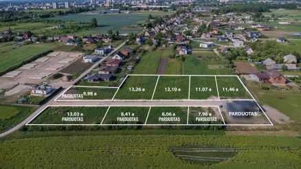 Parduodami naujai suformuoti namų valdos sklypai "ŠVENTUPIO ALĖJA", Mažosios Lietuvos g. Šiaulių r.