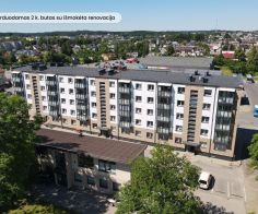 IŠMOKĖTA RENOVACIJA! Parduodamas 2 k. butas centre, Gedimino g., Telšiuose