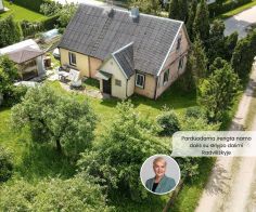 Parduodama įrengta namo dalis Radviliškyje, Dariaus ir Girėno g. 102