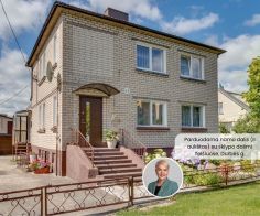 Parduodama mūrinio namo dalis su sklypo dalimi Telšiuose, Durbės g. 11