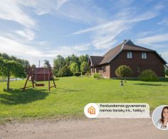 Parduodama sodyba mi&scaron;kų apsuptyje, Tel&scaron;ių r., Sarakų II k. su 3 ha sklypu ir tvenkiniu