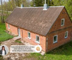 Parduodama sodyba ramioje vietoje, Pakruojo rajone, Butniūnų kaime, Žalioji g. 3