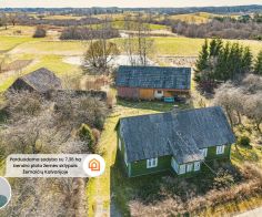 Parduodama sodyba su 7,36 ha bendro ploto sklypais Platelių g. 5, Žemaičių Kalvarijoje, Plungės r.