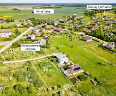 Parduodamas 15 arų namų valdos sklypas Alyvų g., Vinkšnėnų k., Šiaulių r.