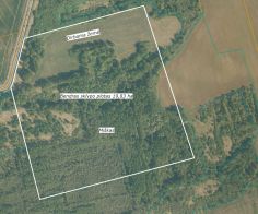 Parduodamas 19,83 ha žemės ūkio paskirties sklypas (sklypas pagrinde susideda iš miško ir dirbamos žemės)