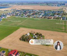 Parduodamas 1,8189 ha  žemės ūkio paskirties sklypas Tautinių g., Dainų k., Šiaulių raj.