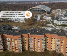 Parduodamas 2 k. butas su i&scaron;pirkta palėpe &scaron;alia Dainų parko, Pauk&scaron;čių tak. 15, &Scaron;iauliuose