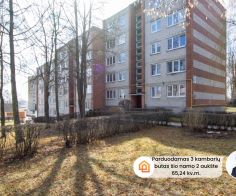 Parduodamas 3 kambarių butas J. Basanavičiaus g., Kėdainiuose