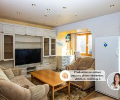 Parduodamas 2 kambarių, 50 kv.m. butas su židiniu ir pirtimi &scaron;alia Sablauskių tvenkinio, Akmenės r.