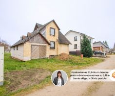 Parduodamas 97,94 kv.m. bendro ploto sodo namas Raizgių k., &Scaron;iaulių r.