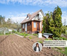 Parduodamas blokinis/mūrinis sodo namas su sklypu Kurtuvėnų regioniniame parke, Linartų SB, Smėlio g. 8