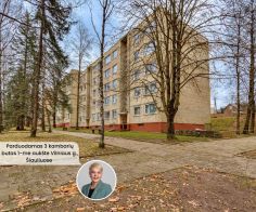 Parduodamas erdvus 3 kambarių butas mūriniame name &Scaron;iauliuose, Vilniaus g. 33