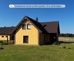 Parduodamas erdvus namas Tirkšlių miestelyje