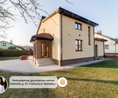 Parduodamas jaukus ir modernus namas Troškučių k., Šaltinėlio g., Mažeikių r.