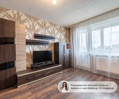 Parduodamas jaukus, šviesus ir tvarkingas 1 kambario butas Baltijos pr. 33, Klaipėdoje.