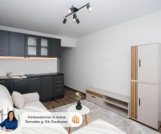 Parduodamas jaukus, šviesus ir tvarkingas 1 kambario butas bendrabučio tipo name Žemaitės g. 104, Šiauliai